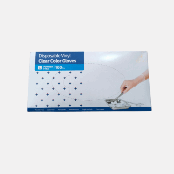 Gant Venyl Transparent Moyen 100PC