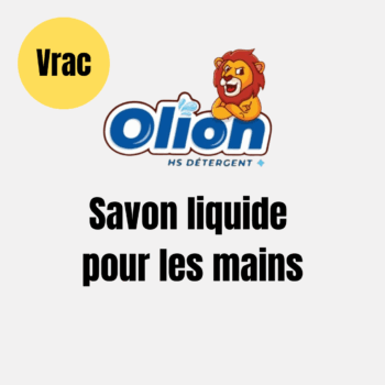 Litre Savon Liquide pour les Mains Vrac Olion