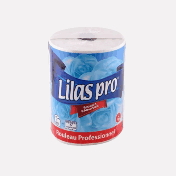 Essuie-tout Main 1Rlx 2pli Lilas