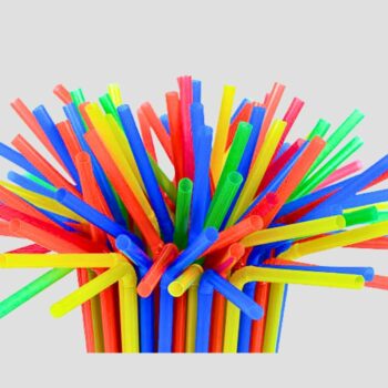 Paille Ressort ZIGZAG 6mm 100pc